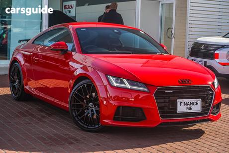 Red 2015 Audi TT Coupe 2.0 Tfsi S-Line