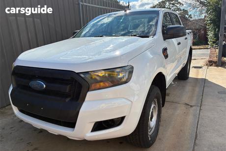 White 2018 Ford Ranger Crew Cab Pickup Xl 2.2 Hi-Rider (4X2)