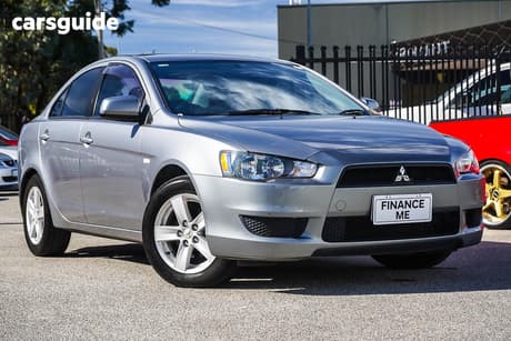 Grey 2013 Mitsubishi Lancer Sedan Es