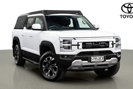 White 2025 BYD Shark 6 Dual Cab Utility Dual Motor Premium