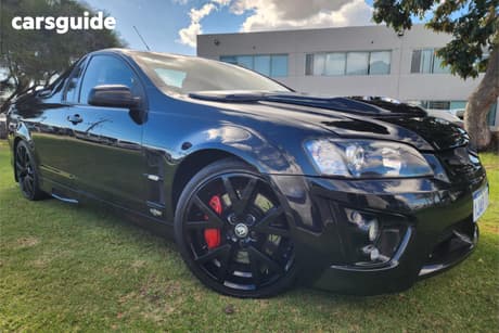 Black 2007 HSV Maloo Utility R8