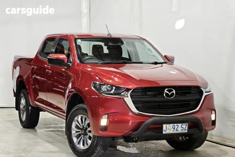 Red 2020 Mazda BT-50 Dual Cab Pick-up Xt (4X4)