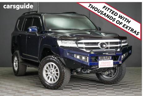 Blue 2021 Toyota Landcruiser Wagon Lc300 Vx (4X4)
