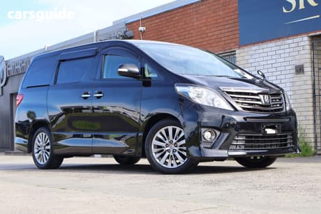 Black 2012 Toyota Alphard OtherCar 350S TYPE GOLD-PETROL