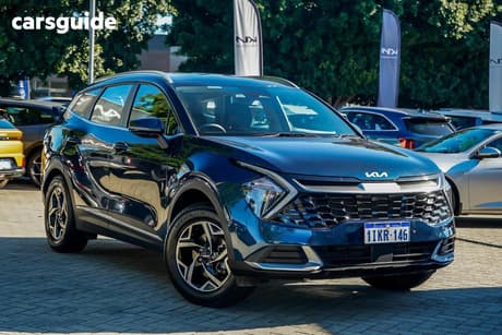 Blue 2024 Kia Sportage Wagon S (Fwd)