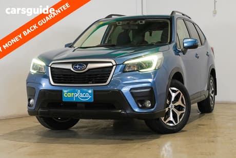 Blue 2020 Subaru Forester Wagon 2.5I (Awd)