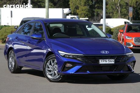 Blue 2024 Hyundai I30 Sedan