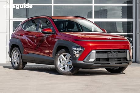 Red 2025 Hyundai Kona Wagon