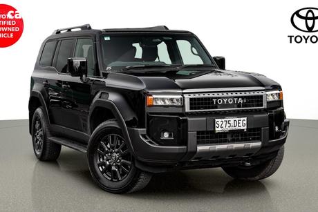 Black 2024 Toyota Landcruiser Prado Wagon Gxl