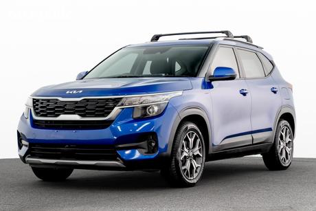 Blue 2021 Kia Seltos Wagon Sport (Fwd)