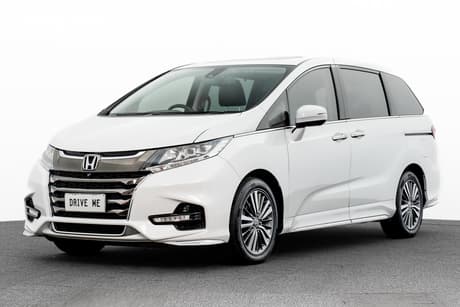 White 2019 Honda Odyssey Wagon Vti-L
