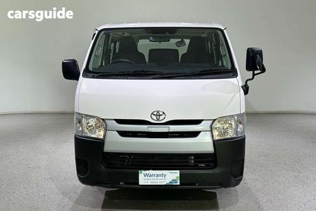 White 2019 Toyota HiAce Commercial DX