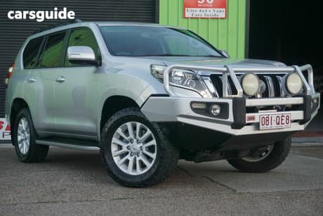 Silver 2016 Toyota Landcruiser Prado Wagon Kakadu (4X4)