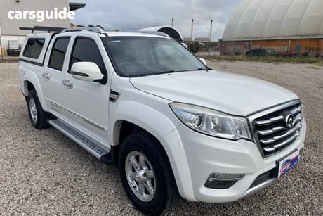 White 2019 Great Wall Steed Dual Cab Utility (4X2)