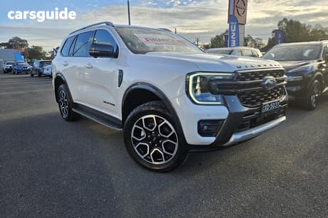White 2023 Ford Everest Wagon Wildtrak Special Edition (4Wd)