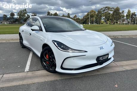 White 2026 MG Im5 Sedan Performance