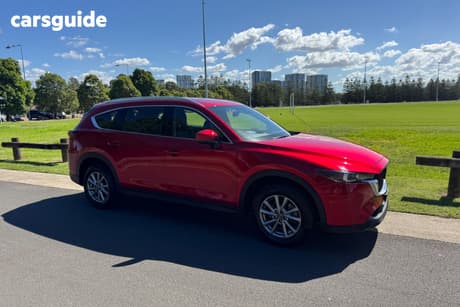 Red 2023 Mazda CX-8 Wagon G25 Sport (Fwd)