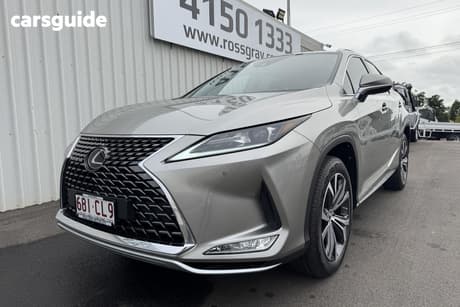 Silver 2021 Lexus RX350 Wagon Luxury
