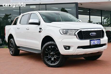 White 2022 Ford Ranger Double Cab Pick Up Xlt 2.0 (4X4)