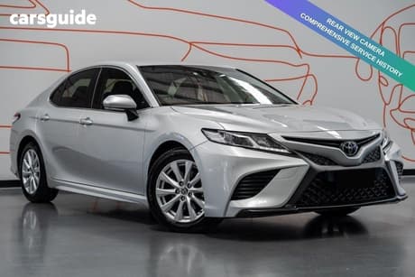 Silver 2019 Toyota Camry Sedan Ascent Sport