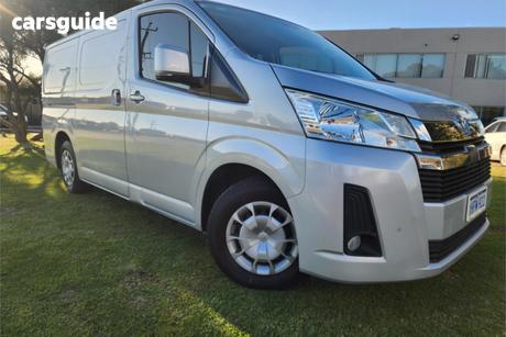 Silver 2020 Toyota HiAce Van Lwb