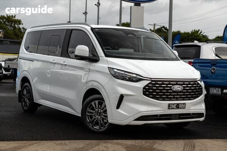 White 2024 Ford Tourneo Custom Wagon Titanium X (Swb)
