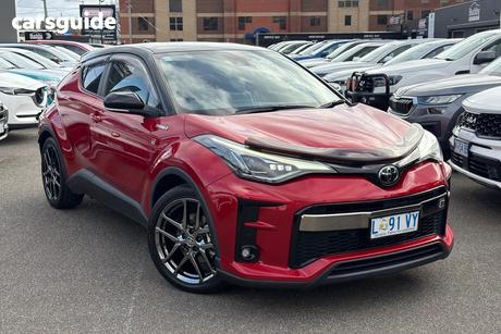 Red 2021 Toyota C-HR Wagon Gr-S (2Wd) Hybrid