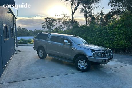 Silver 2016 Ford Ranger Dual Cab Utility Xlt 3.2 (4X4)