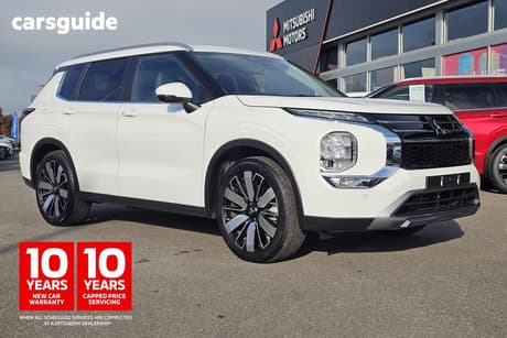 White 2025 Mitsubishi Outlander Wagon Aspire 7 Seat (2Wd)