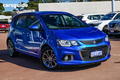 Blue 2017 Holden Barina Hatchback Ls