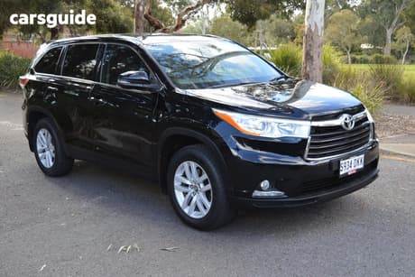 Black 2015 Toyota Kluger Wagon Gx (4X2)