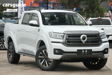 White 2026 GWM Cannon Dual Cab Utility Lux (4X4)