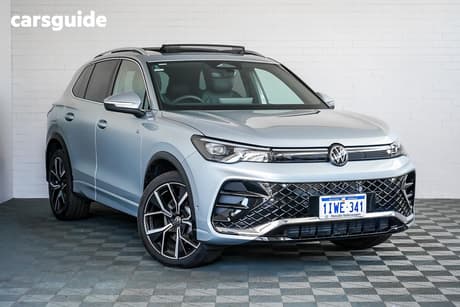 Silver 2025 Volkswagen Tiguan Wagon 195Tsi R-Line
