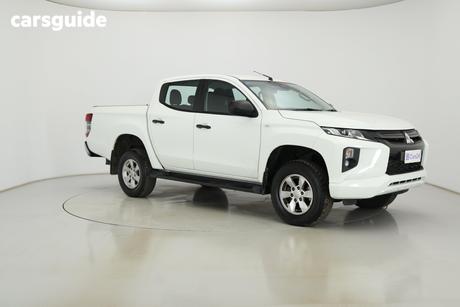 White 2023 Mitsubishi Triton Double Cab Pick Up Glx+ (4X4)