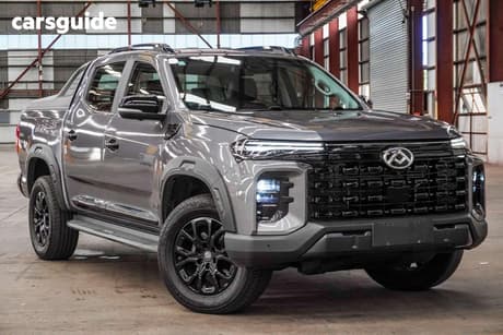 Grey 2024 LDV T60 Double Cab Utility Max Plus (4X4)