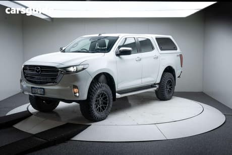 White 2021 Mazda BT-50 Dual Cab Pick-up Gt (4X4)
