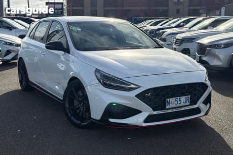 White 2021 Hyundai I30 Hatchback N