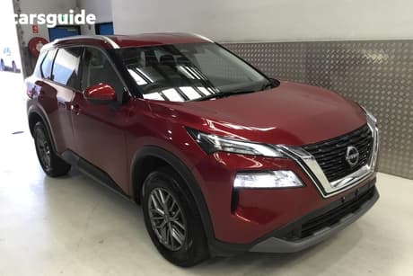 Red 2024 Nissan X-Trail Wagon St (4Wd) 7 Seat