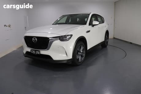 White 2023 Mazda CX-60 Wagon P50E Evolve Phev