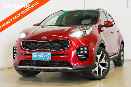 Red 2018 Kia Sportage Wagon Gt-Line (Awd)