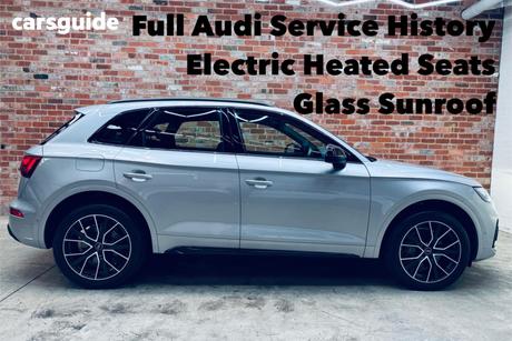 Silver 2021 Audi Q5 Wagon 45 Tfsi Quattro Sport Mhev