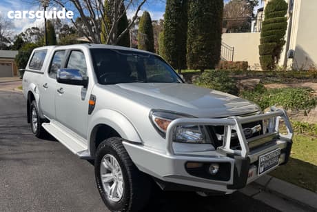Silver 2010 Ford Ranger Dual Cab Pick-up Xlt (4X4)