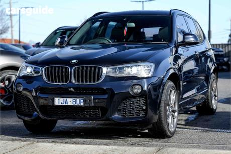 Black 2017 BMW X3 Wagon Xdrive 20I