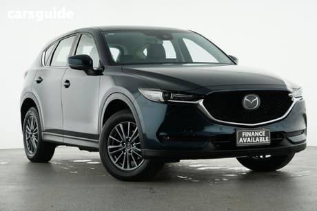 Blue 2021 Mazda CX-5 Wagon Touring (Awd)