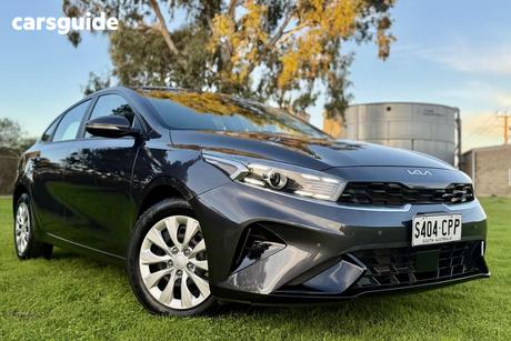 Grey 2021 Kia Cerato Hatchback S