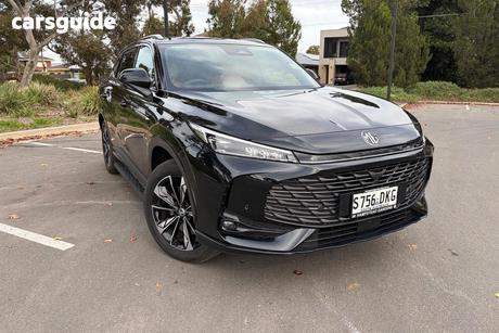 Black 2025 MG Hs Super Hybrid Wagon Essence