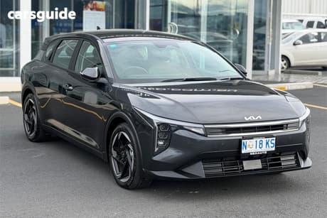 Grey 2026 Kia K4 Sedan Sport
