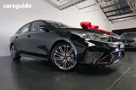Black 2023 Kia Cerato Sedan Gt