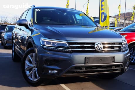 Grey 2021 Volkswagen Tiguan Wagon Allspace 162 Tsi Highline