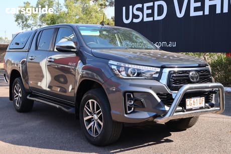 Grey 2020 Toyota Hilux Double Cab Pick Up Sr5 (4X4)